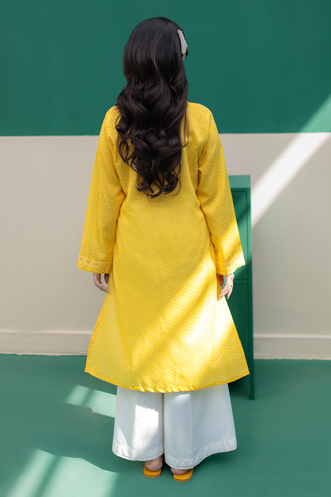 Zellbury | Summer Pret | Embroidered Kurta - 2895 - Libasekhas
