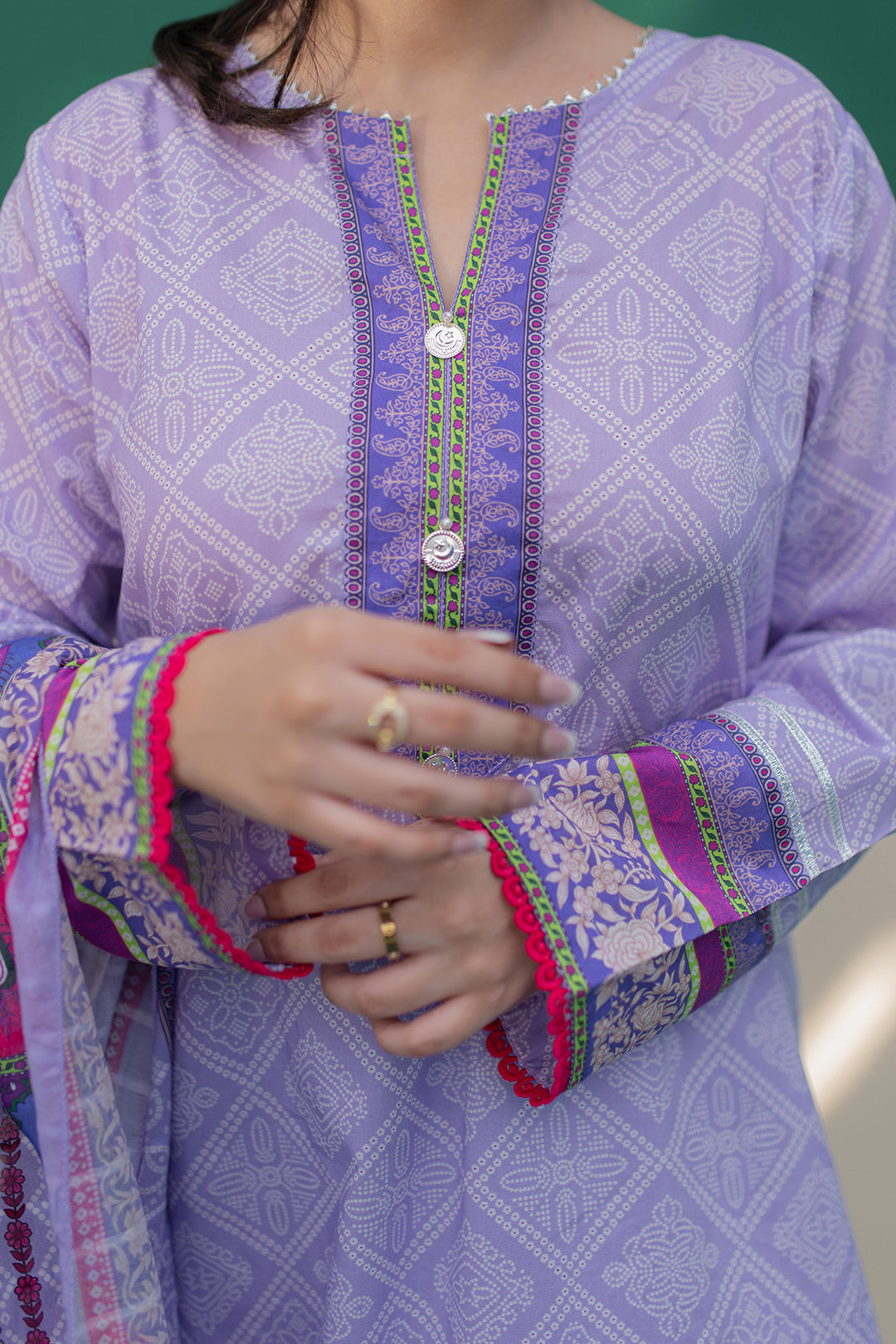 Zellbury | Summer Pret | Kurta Dupatta Trouser - 2828 - House Of Zarish
