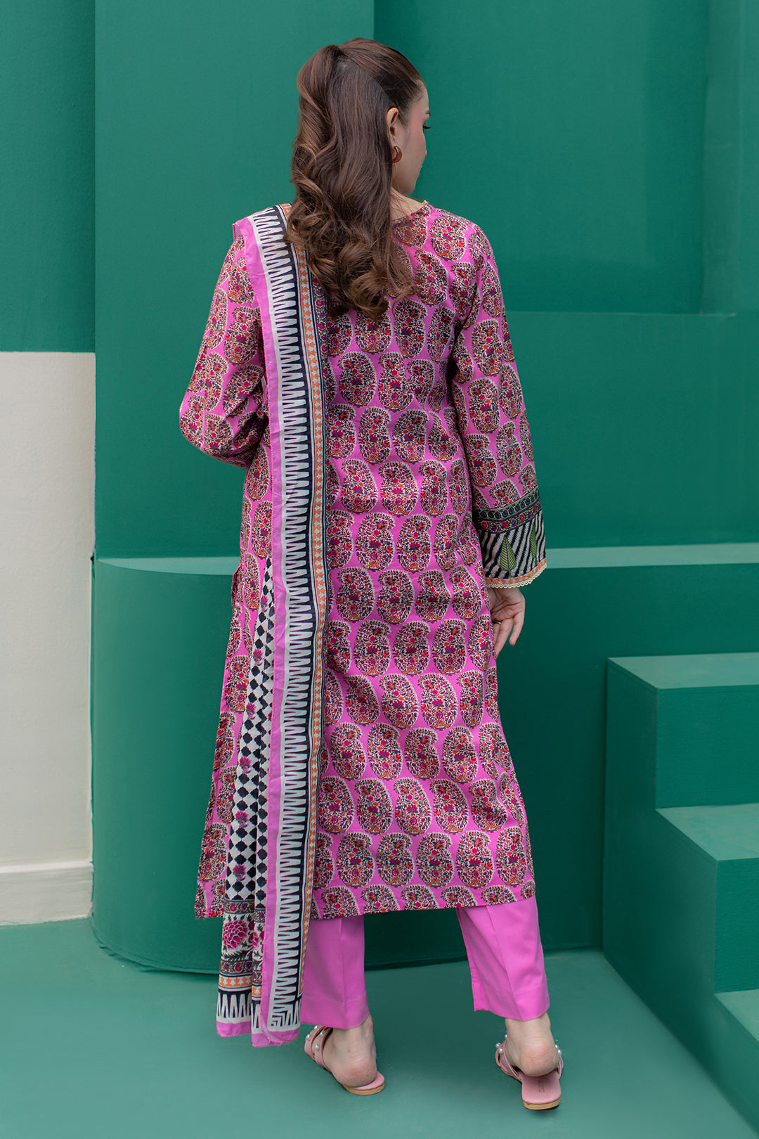 Zellbury | Summer Pret | Kurta Dupatta Trouser - 2830 - House Of Zarish