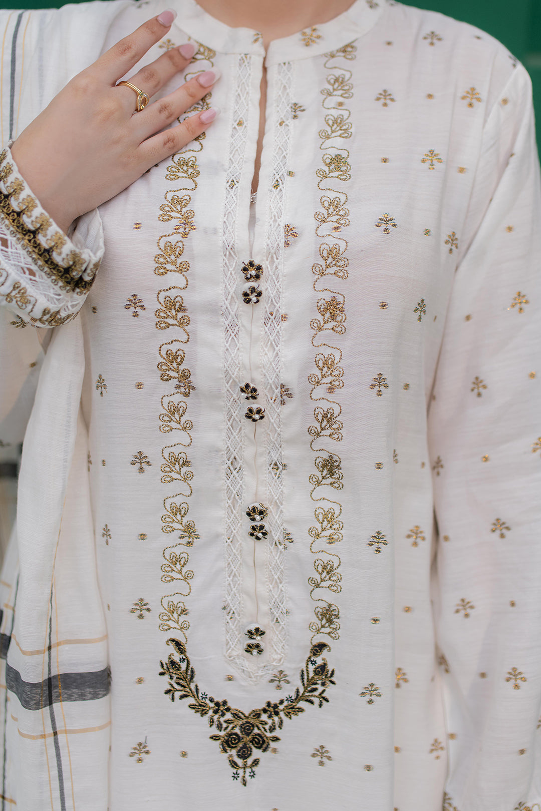 Zellbury | Summer Pret | Embroidered Kurta Dupatta - 1978 - House Of Zarish
