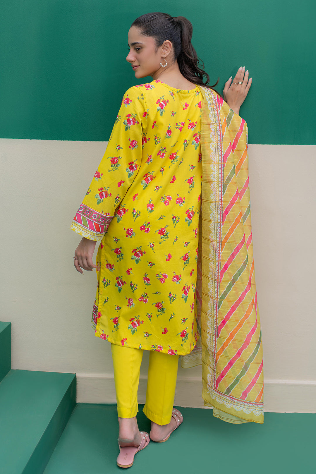Zellbury | Summer Pret | Kurta Dupatta Trouser - 2111 - House Of Zarish