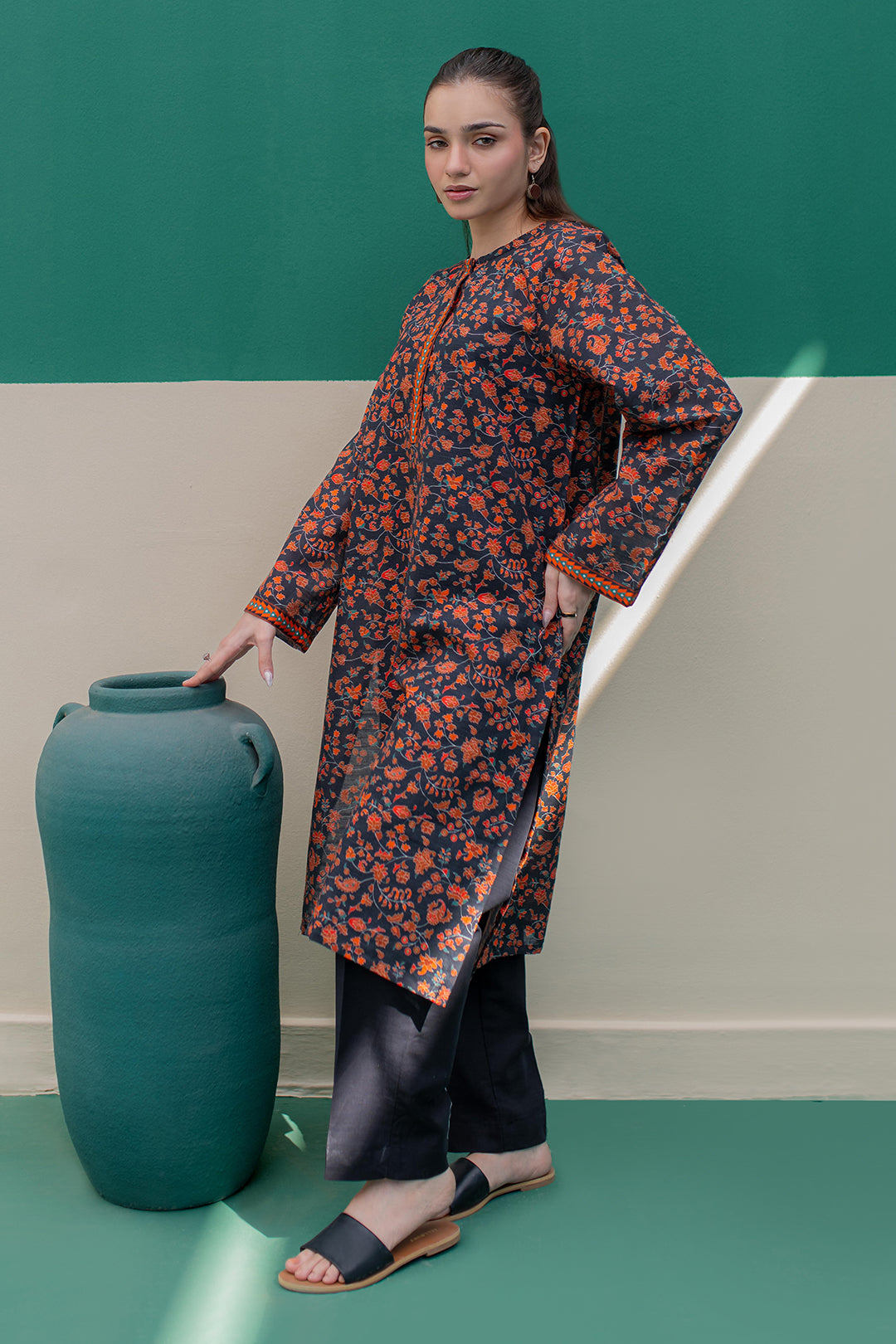 Zellbury | Winter Pret | Kurta - 3043 - House Of Zarish