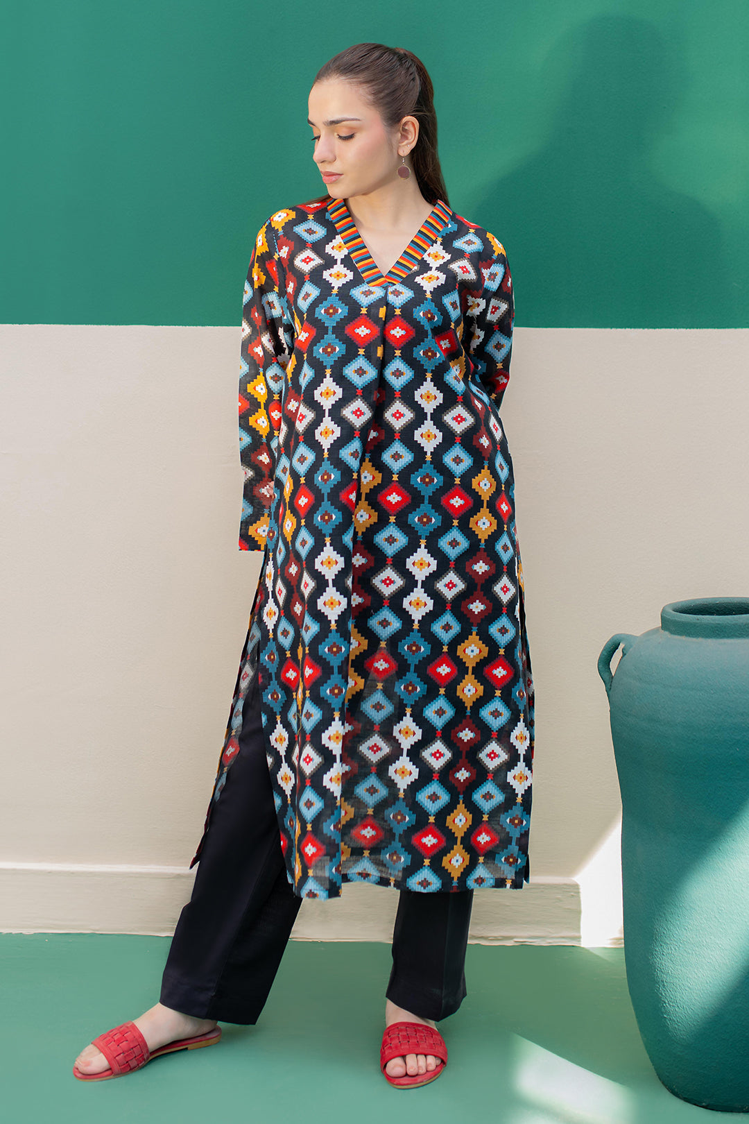 Zellbury | Winter Pret | Kurta - 3091 - House Of Zarish
