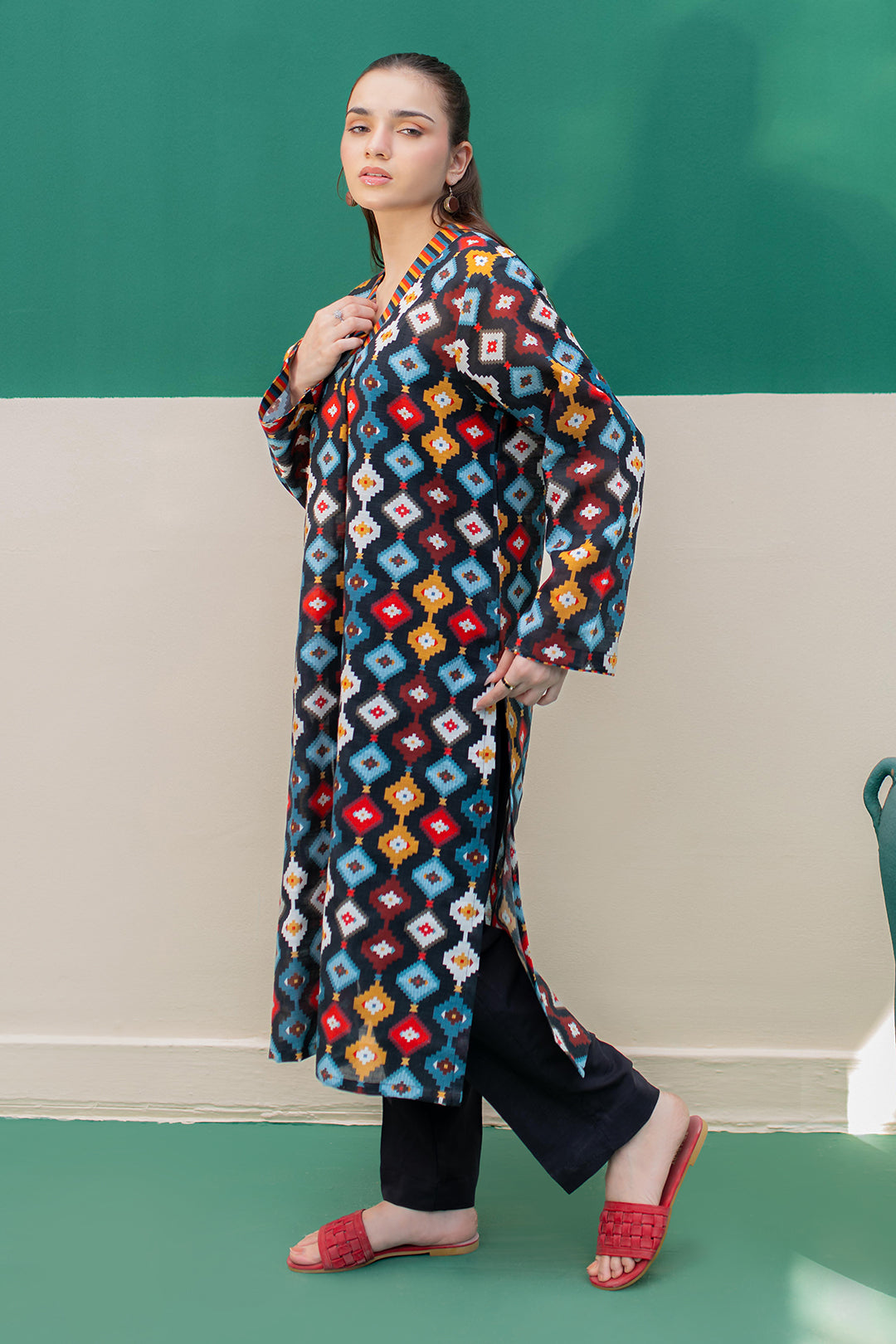 Zellbury | Winter Pret | Kurta - 3091 - House Of Zarish