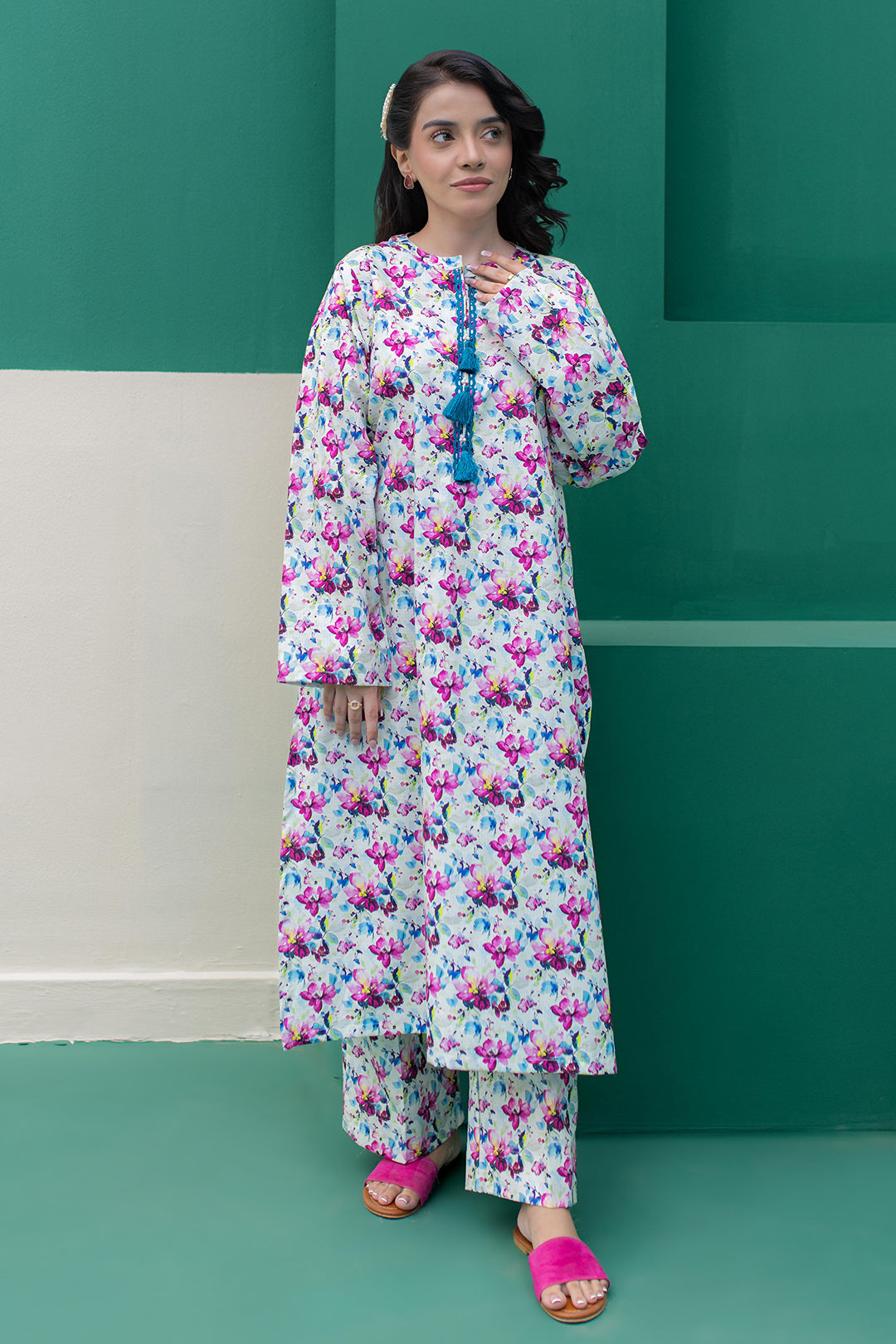 Zellbury | Winter Pret | Kurta Trouser - 2982 - House Of Zarish