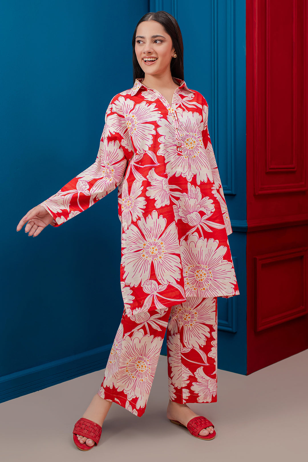 Zellbury | Winter Pret | Kurta Trouser - 2984 - House Of Zarish