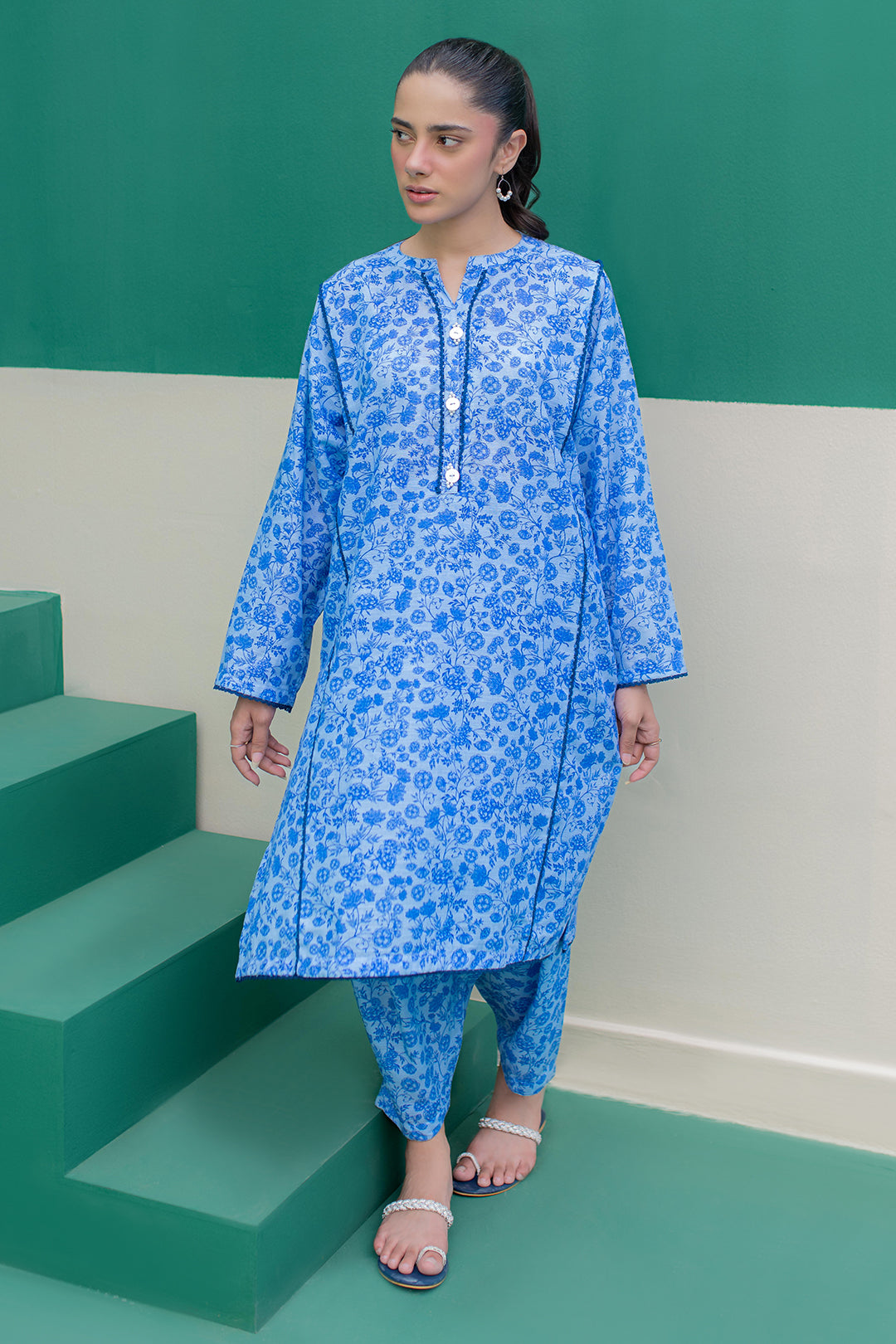 Zellbury | Winter Pret | Kurta Trouser - 3062 - House Of Zarish