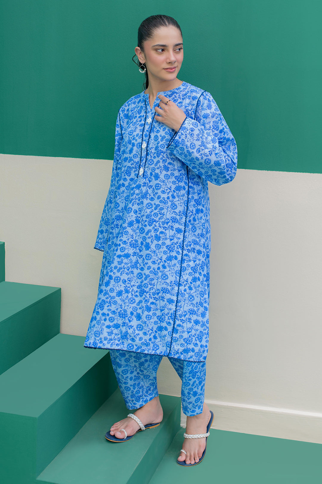 Zellbury | Winter Pret | Kurta Trouser - 3062 - House Of Zarish