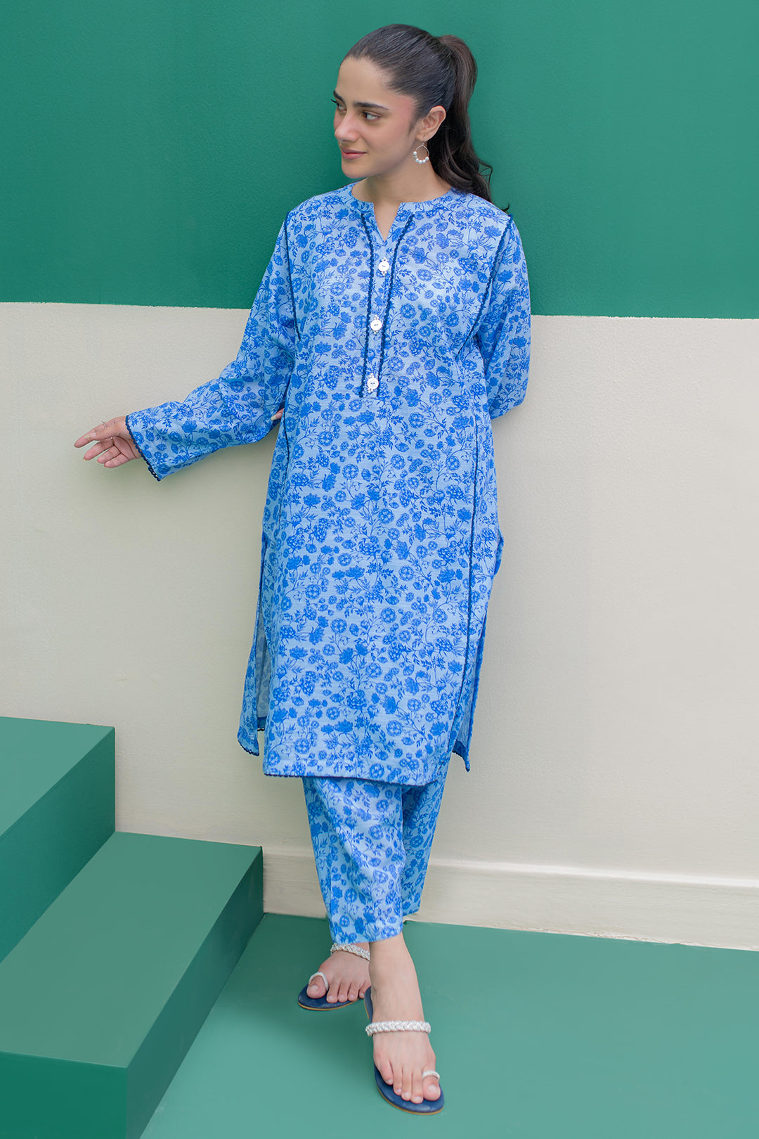 Zellbury | Winter Pret | Kurta Trouser - 3062 - House Of Zarish