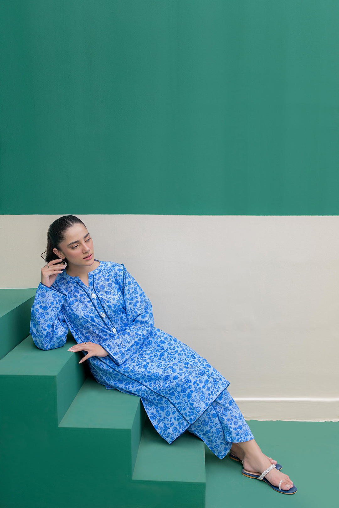 Zellbury | Winter Pret | Kurta Trouser - 3062 - House Of Zarish