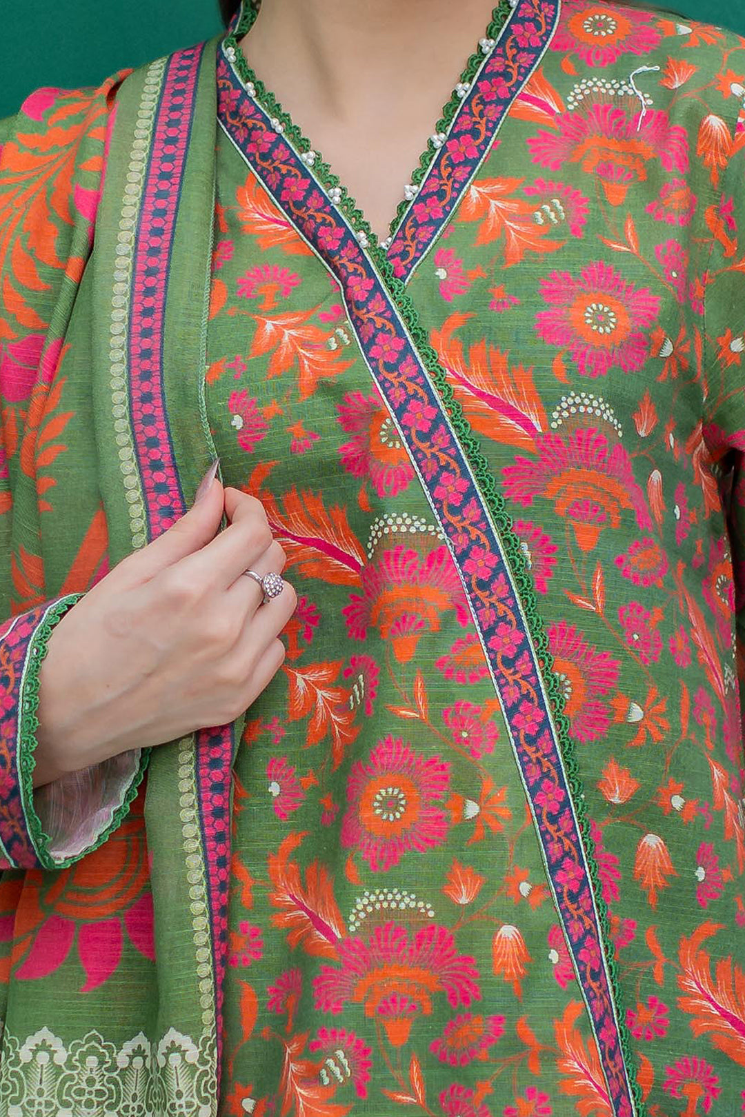 Zellbury | Winter Pret | Kurta Dupatta Trouser - 3088 - House Of Zarish