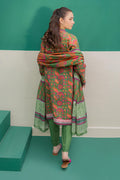 Zellbury | Winter Pret | Kurta Dupatta Trouser - 3088 - Libasekhas
