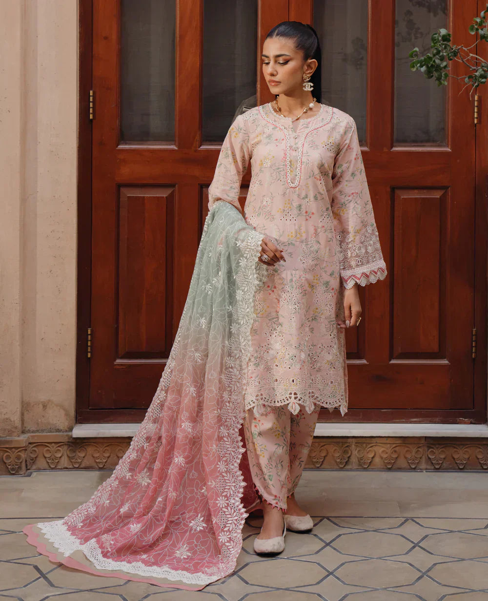 Xenia Formals | Lawn Collection 24 | Zubeena - House Of Anaya