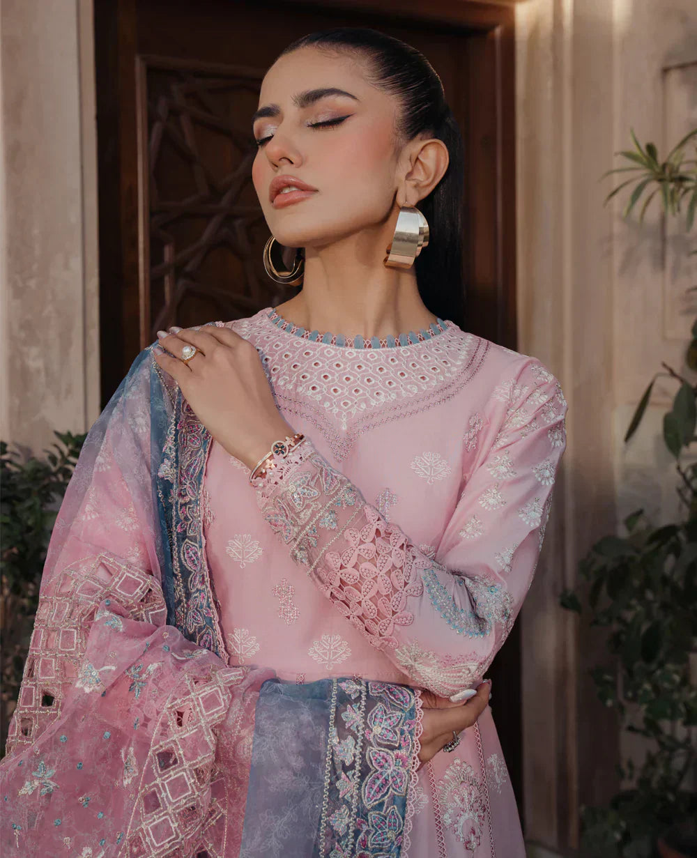 Xenia Formals | Lawn Collection 24 | Tazim - House Of Anaya