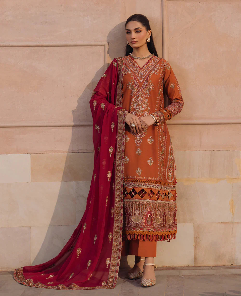 Xenia Formals | Lawn Collection 24 | Zafeerah - House Of Anaya