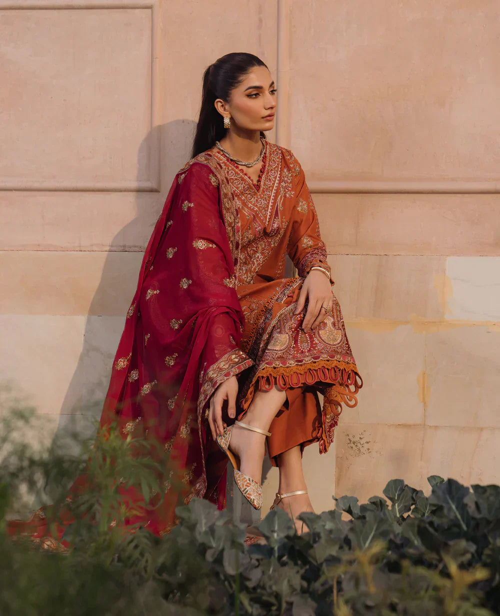 Xenia Formals | Lawn Collection 24 | Zafeerah - House Of Anaya