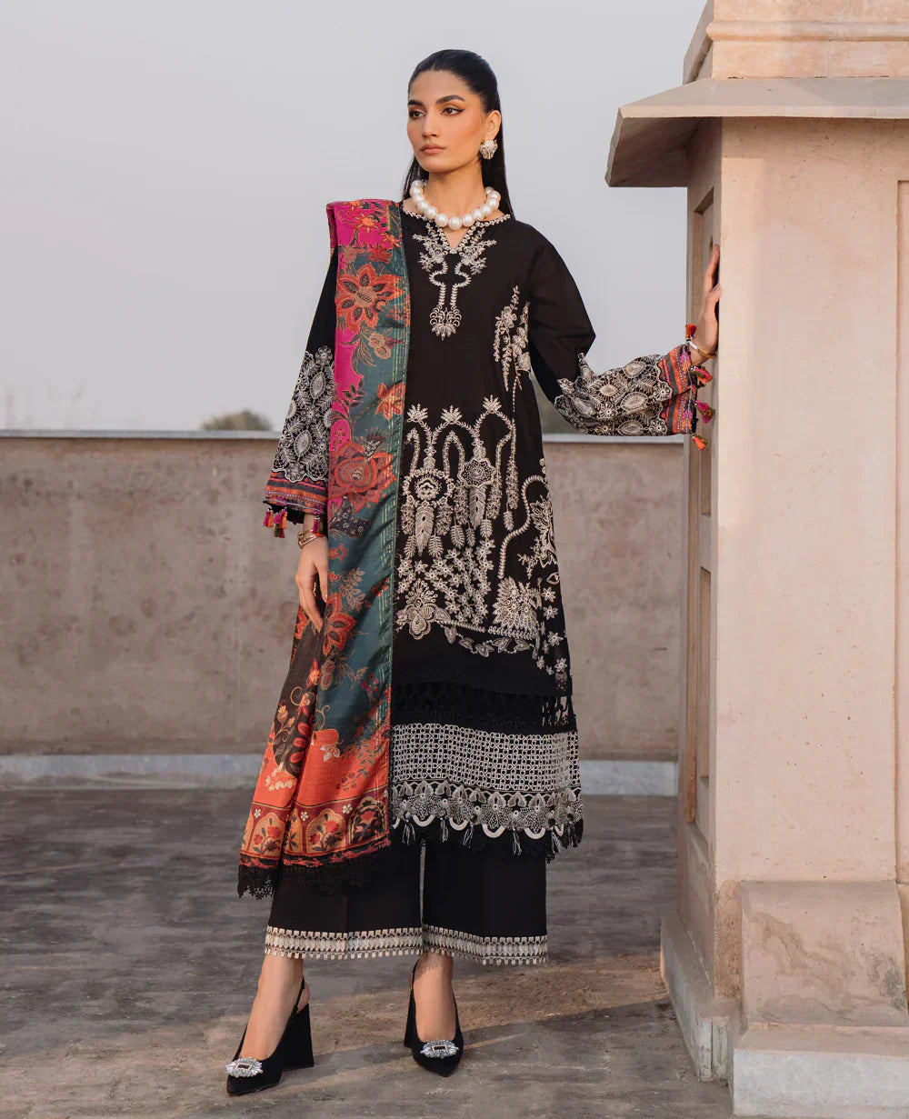 Xenia Formals | Lawn Collection 24 | Adan - House Of Anaya
