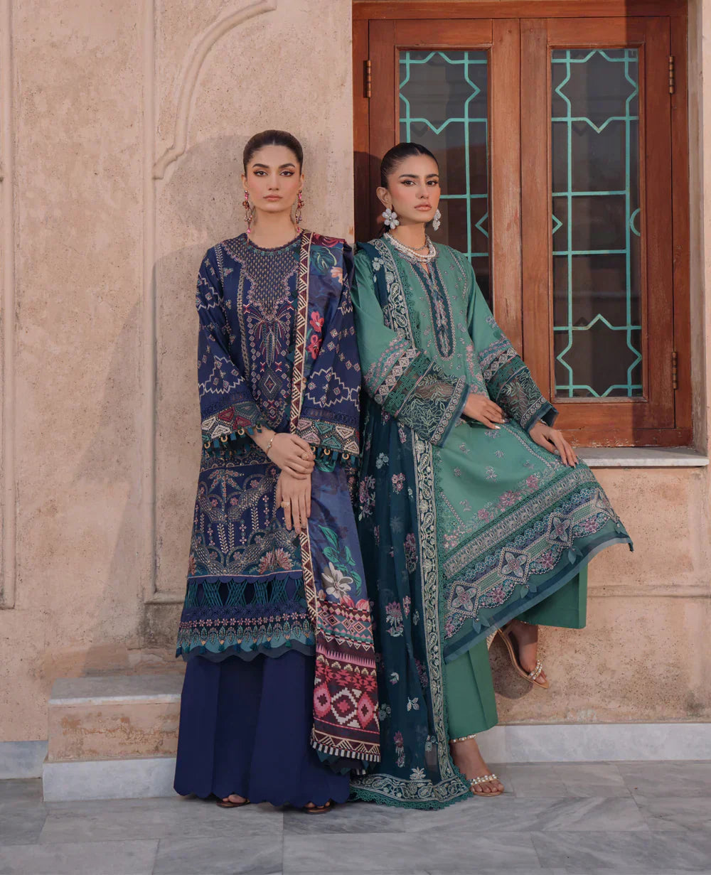 Xenia Formals | Lawn Collection 24 | Zevah - House Of Anaya