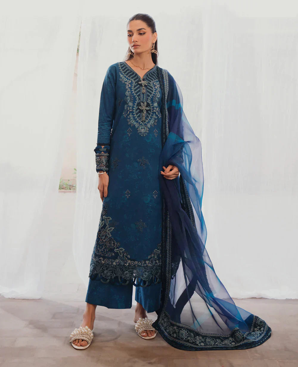 Xenia Formals | Lawn Collection 24 | Taslima - House Of Anaya