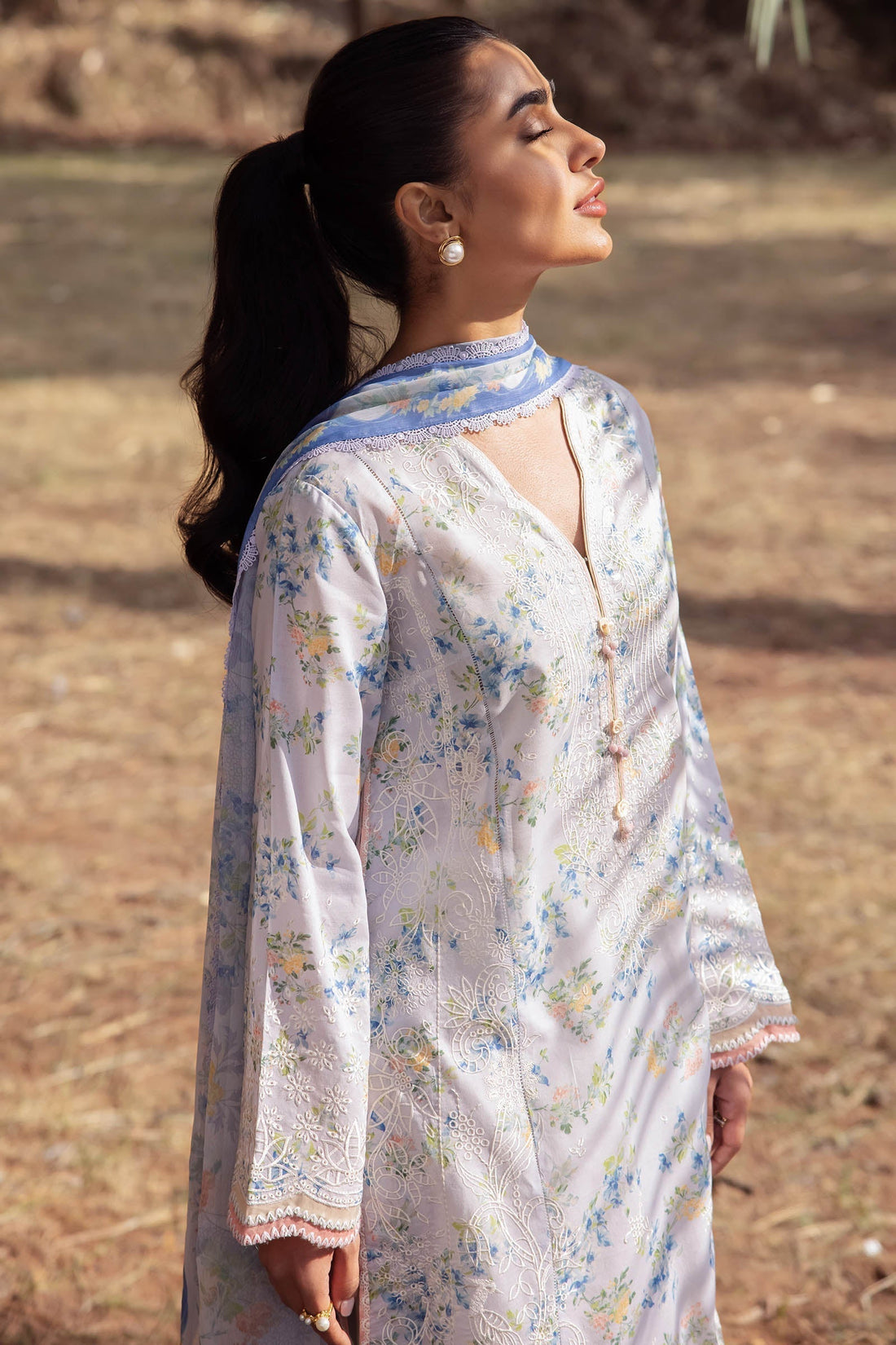 Zaha | Lawn 24 | AYSEL (ZL24-03 B) - House Of Anaya