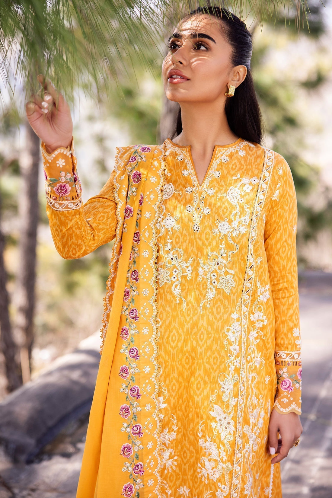 Zaha | Lawn 24 | NARINA (ZL24-15 A) - House Of Anaya