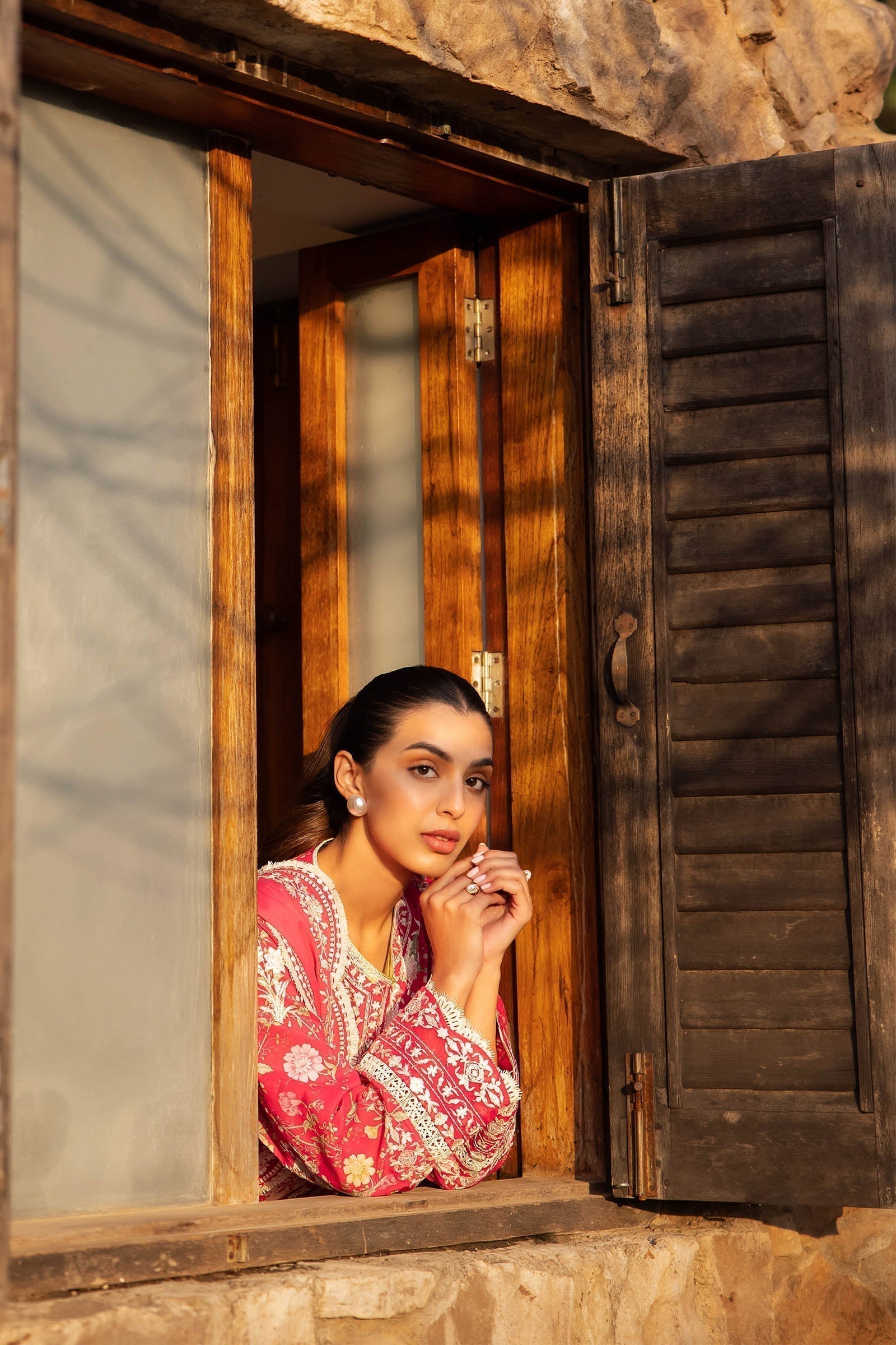 Zaha | Lawn 24 | LEYLA (ZL24-12 A) - House Of Anaya