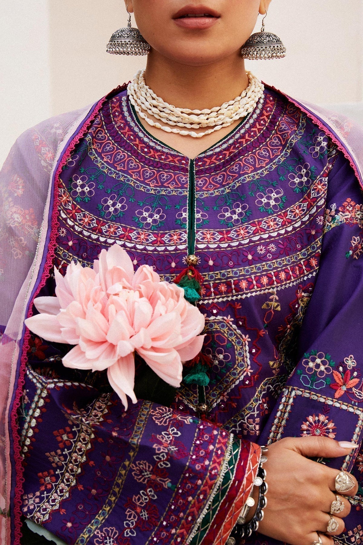 Zara Shahjahan | Luxury Lawn 24 | LAMIA-7B - House of Zarish