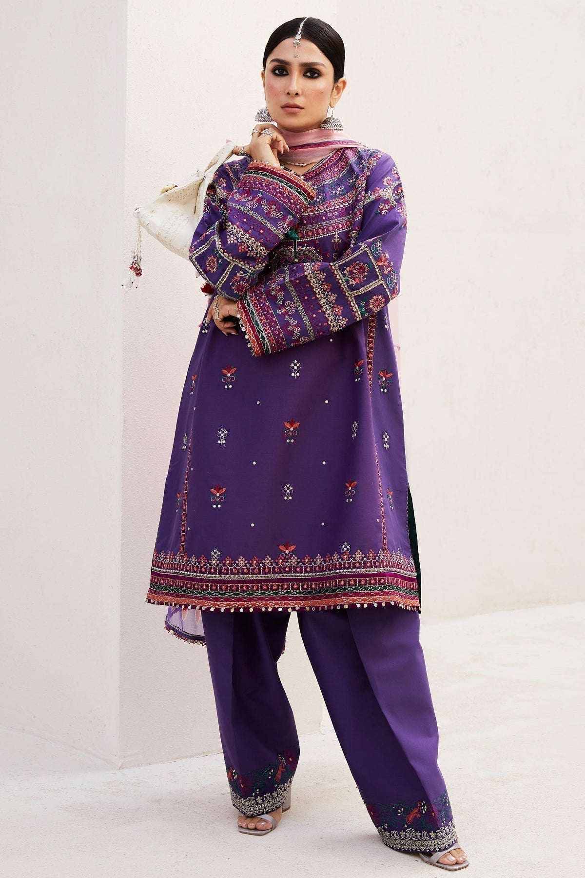 Zara Shahjahan | Luxury Lawn 24 | LAMIA-7B - House of Zarish