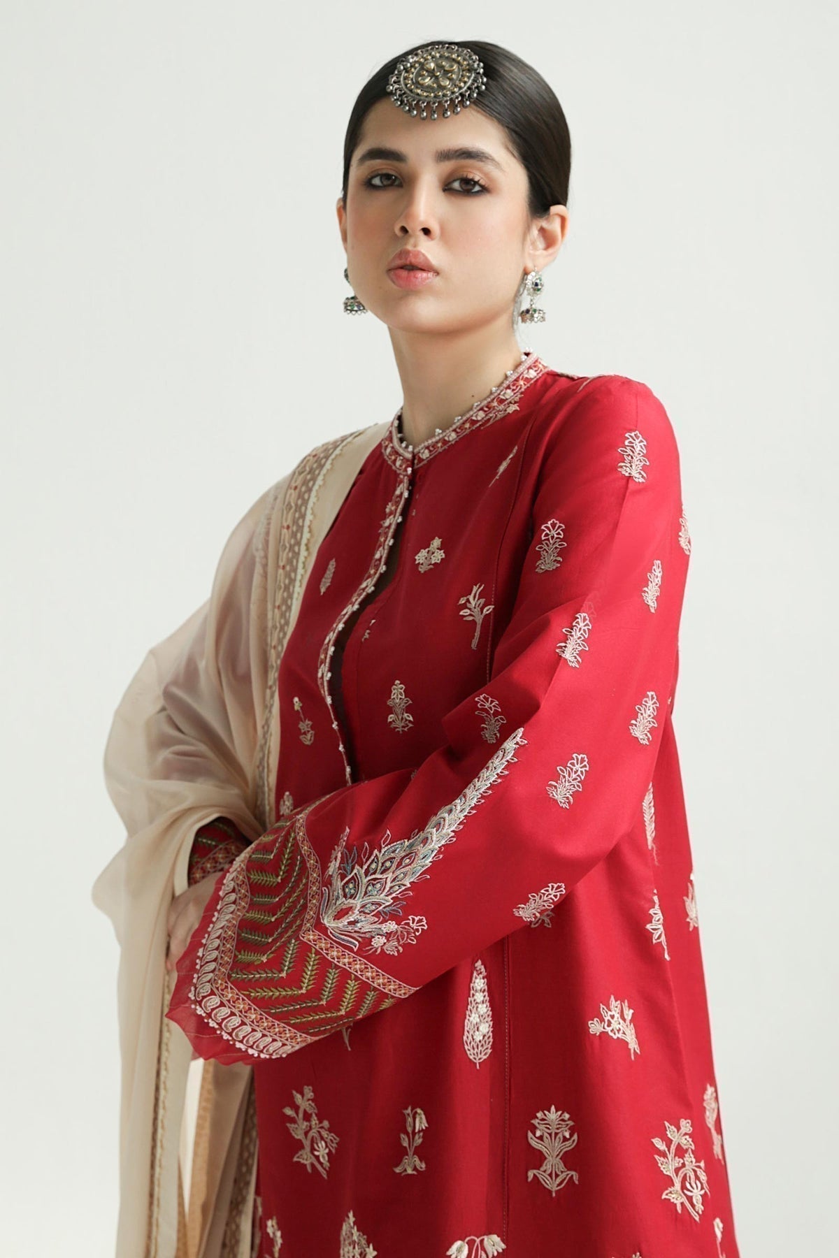 Zara Shahjahan | Luxury Lawn 24 | MYRA-14A - House of Zarish