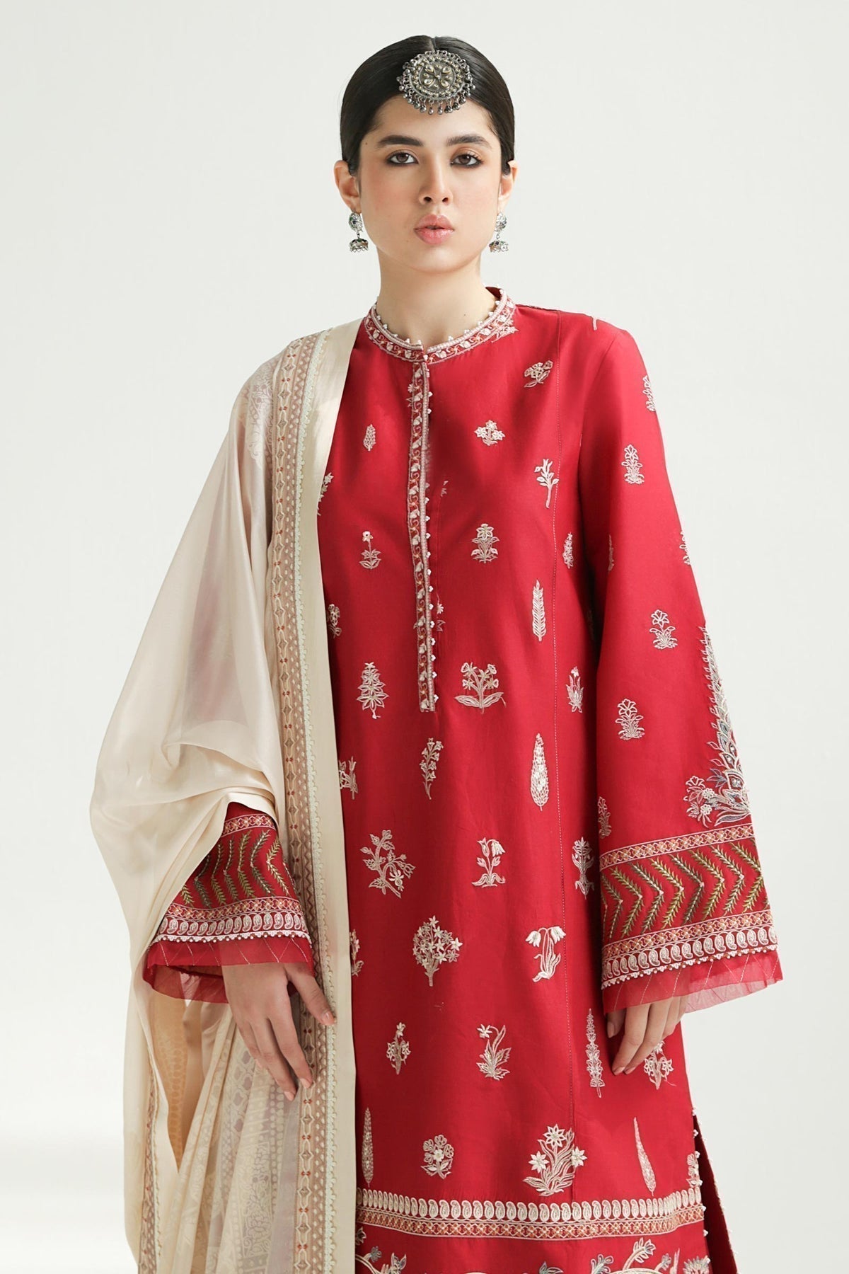 Zara Shahjahan | Luxury Lawn 24 | MYRA-14A - House of Zarish