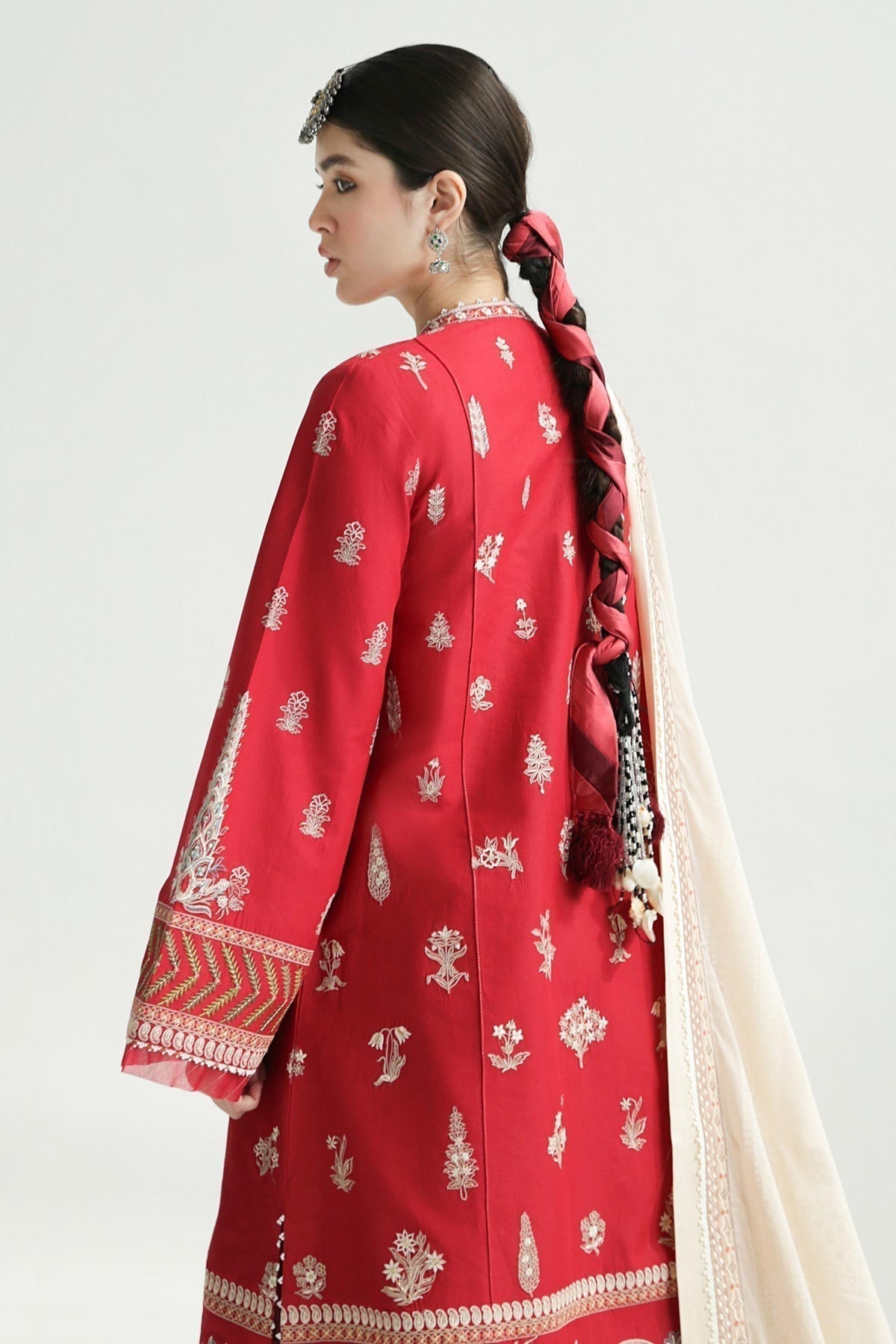 Zara Shahjahan | Luxury Lawn 24 | MYRA-14A - House of Zarish