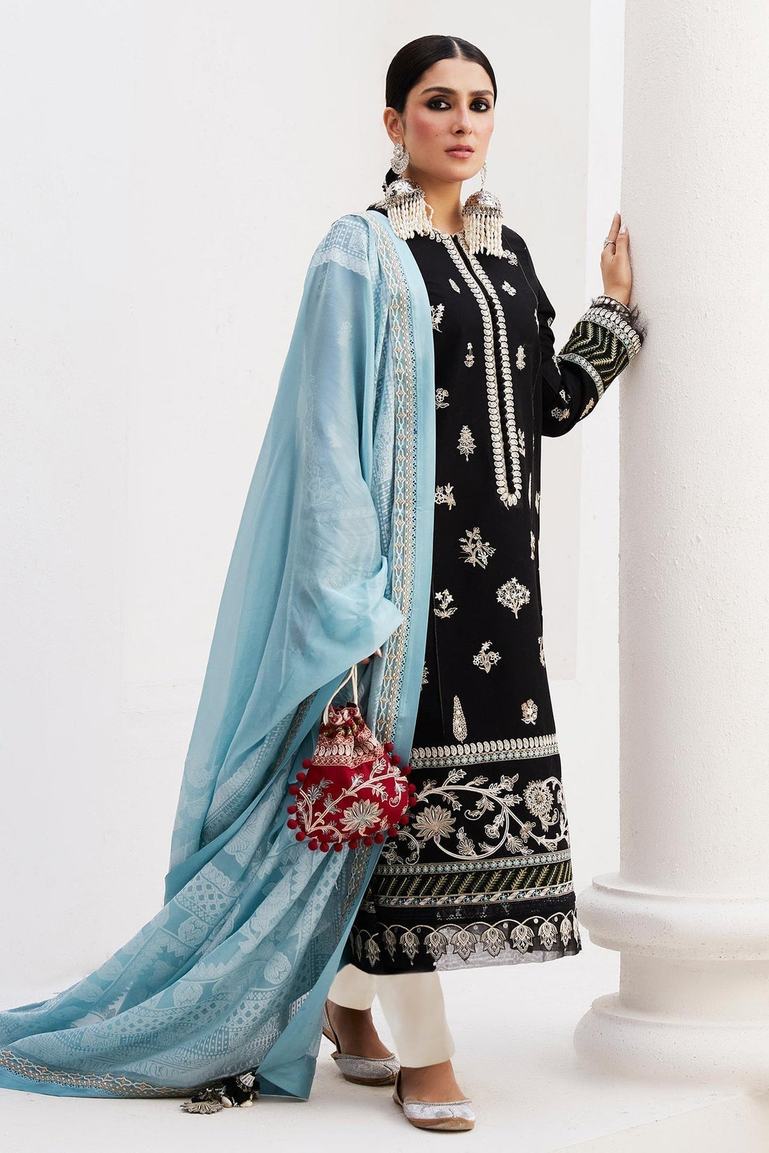 Zara Shahjahan | Luxury Lawn 24 | MYRA-14B - House of Zarish