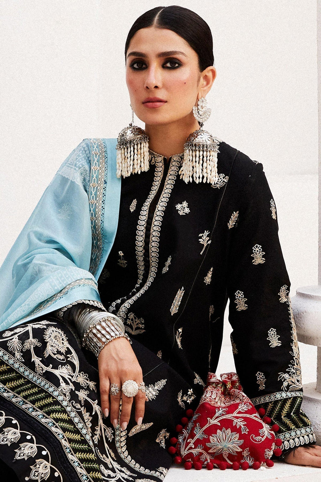 Zara Shahjahan | Luxury Lawn 24 | MYRA-14B - House of Zarish
