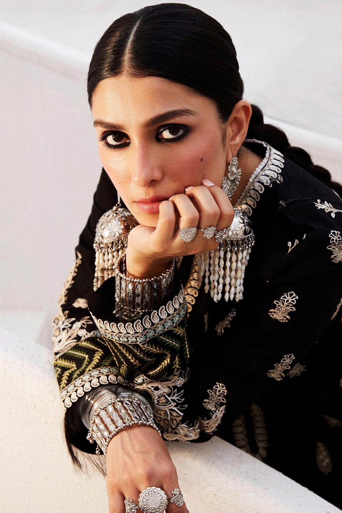 Zara Shahjahan | Luxury Lawn 24 | MYRA-14B - House of Zarish