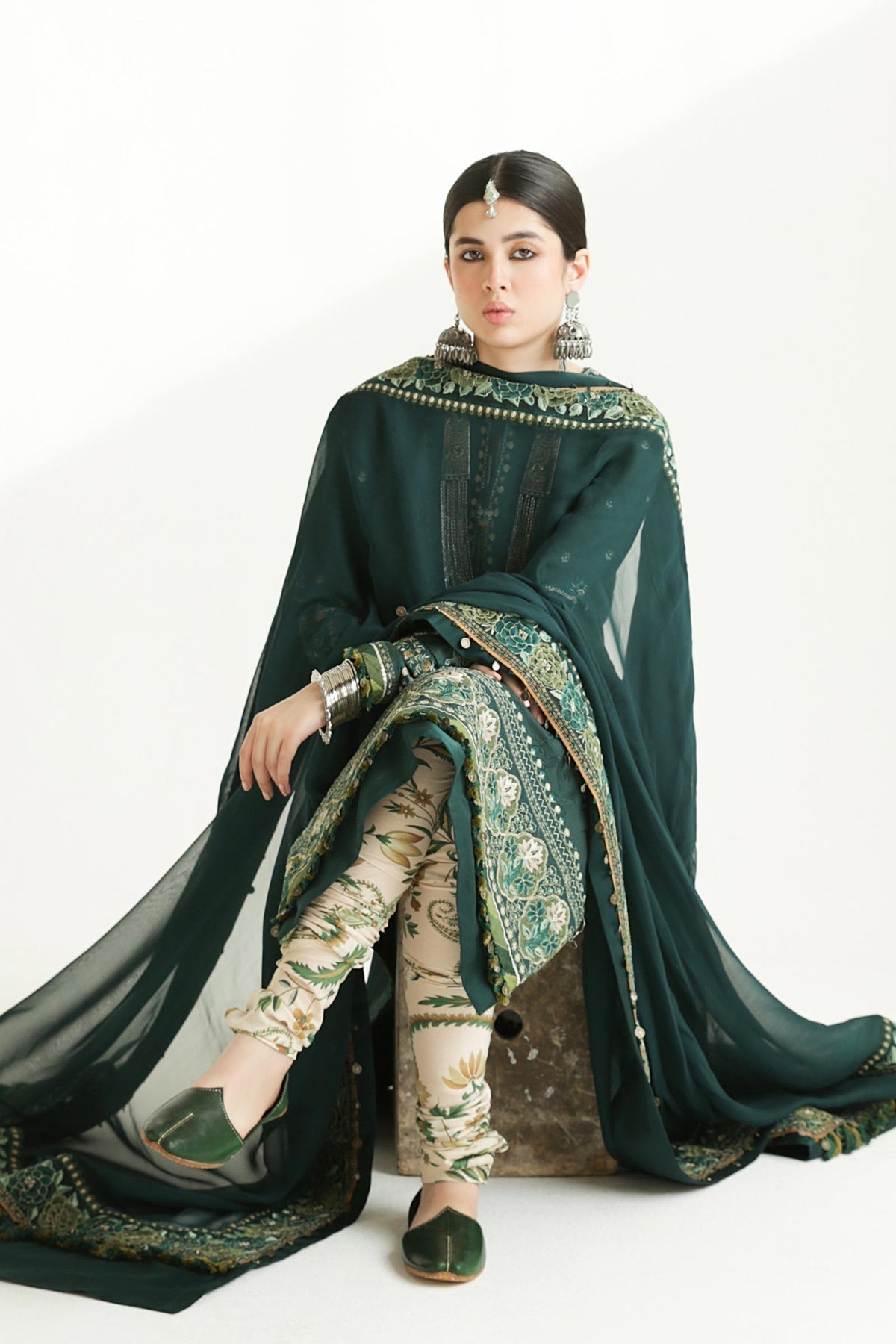 Zara Shahjahan | Luxury Lawn 24 | PARSA-9B - House of Zarish