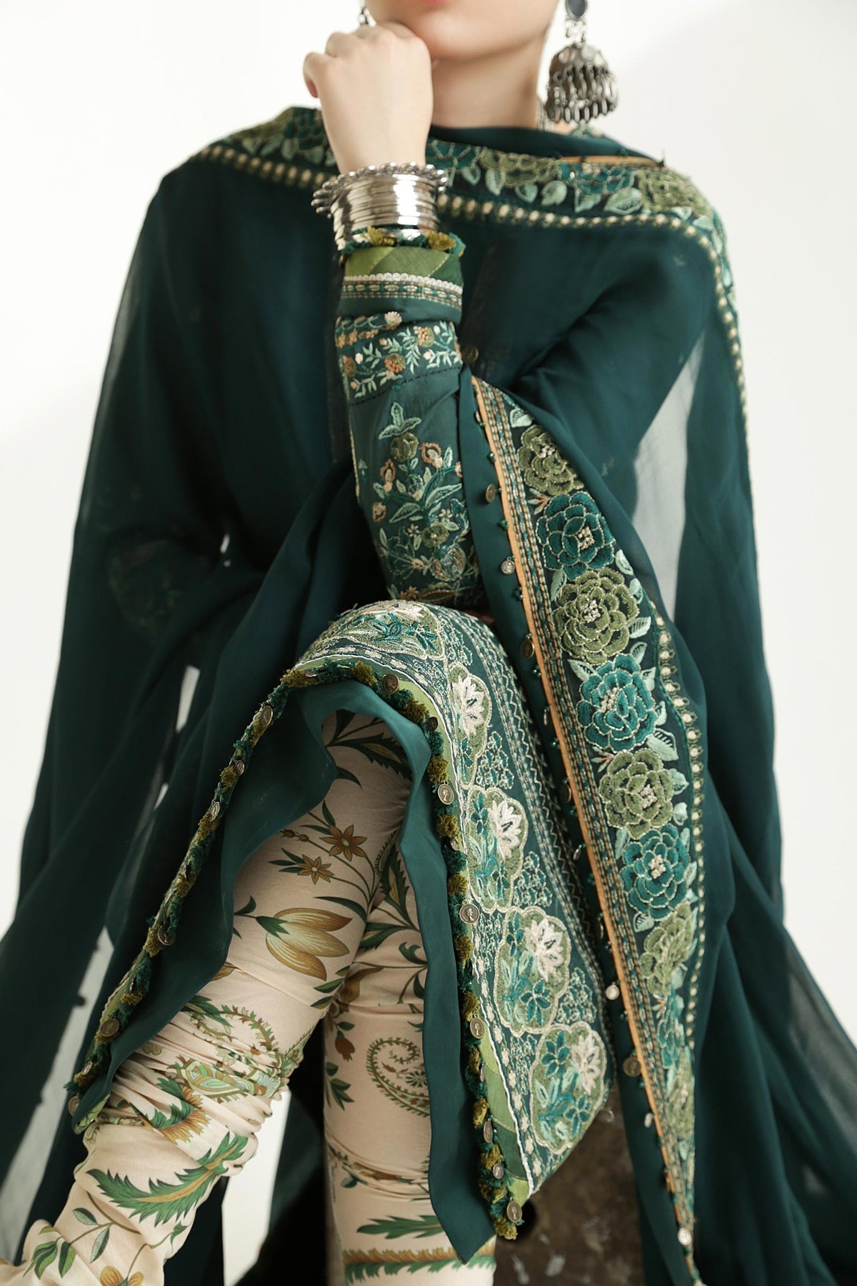 Zara Shahjahan | Luxury Lawn 24 | PARSA-9B - House of Zarish