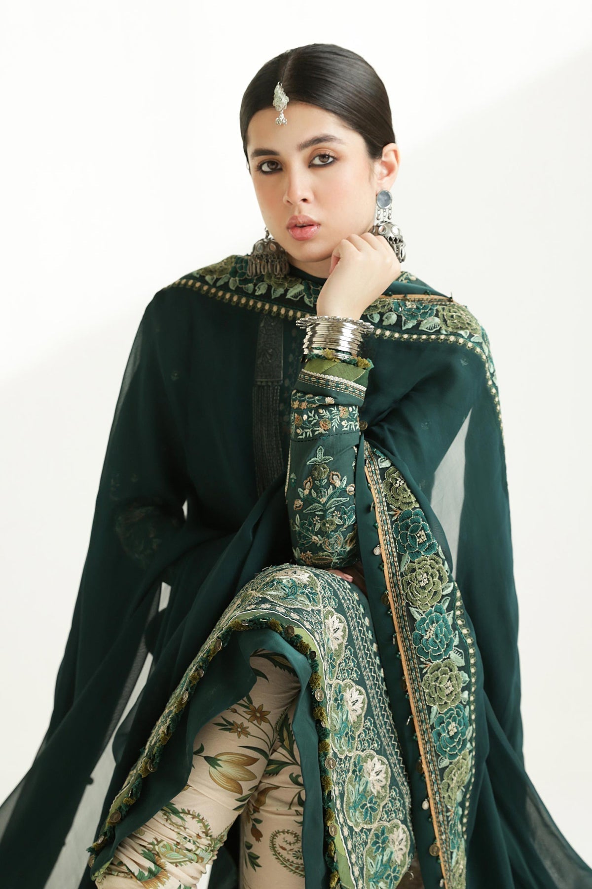 Zara Shahjahan | Luxury Lawn 24 | PARSA-9B - House of Zarish
