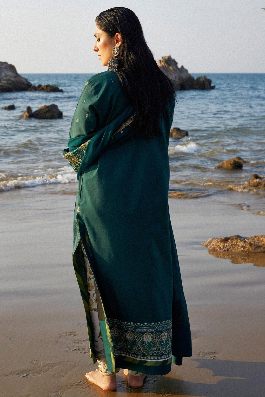 Zara Shahjahan | Luxury Lawn 24 | PARSA-9B - House of Zarish