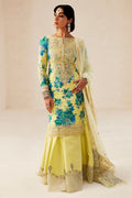 Zara Shahjahan | Luxury Lawn 24 | PHOOL KARI-13A - House of Zarish
