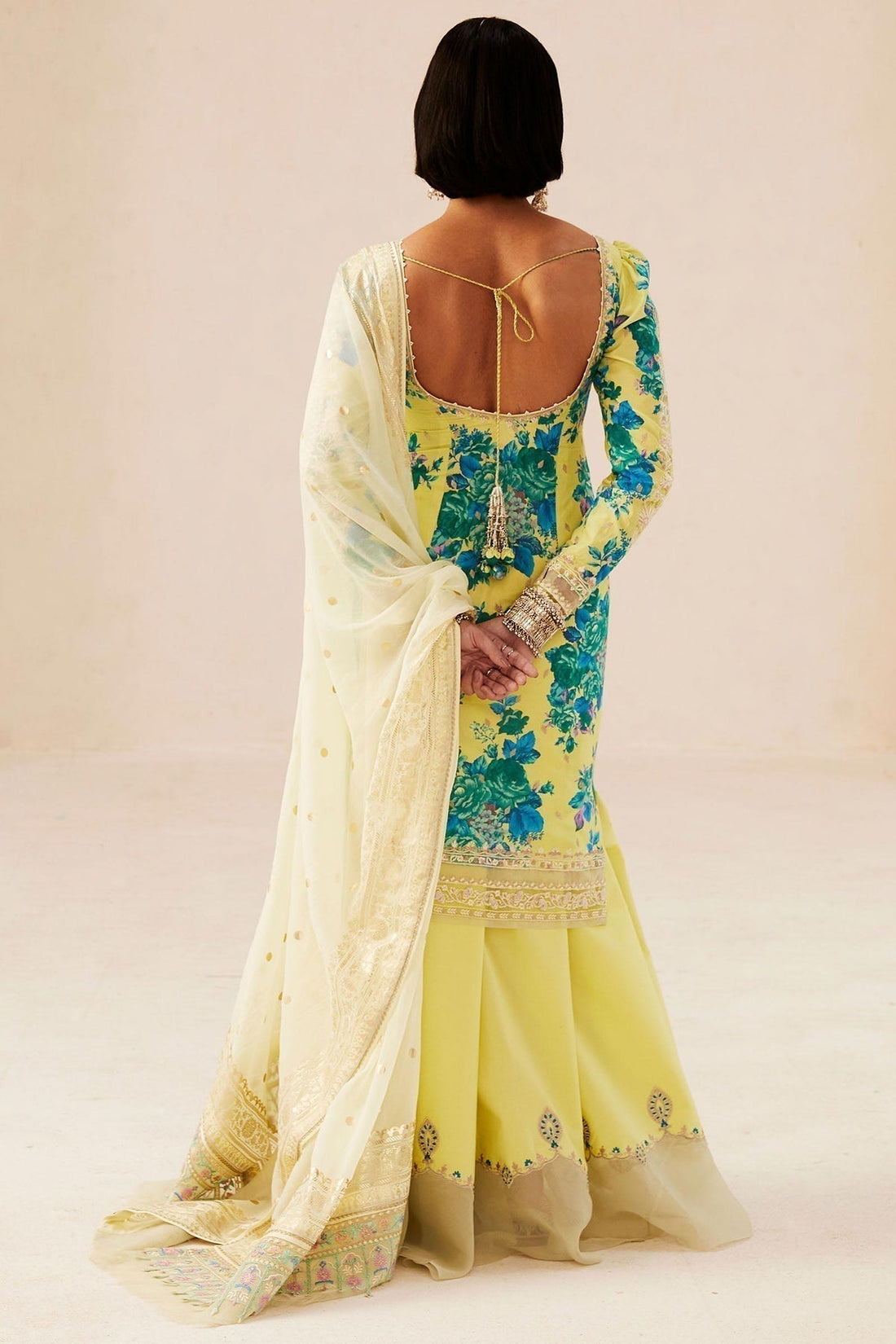Zara Shahjahan | Luxury Lawn 24 | PHOOL KARI-13A - House of Zarish