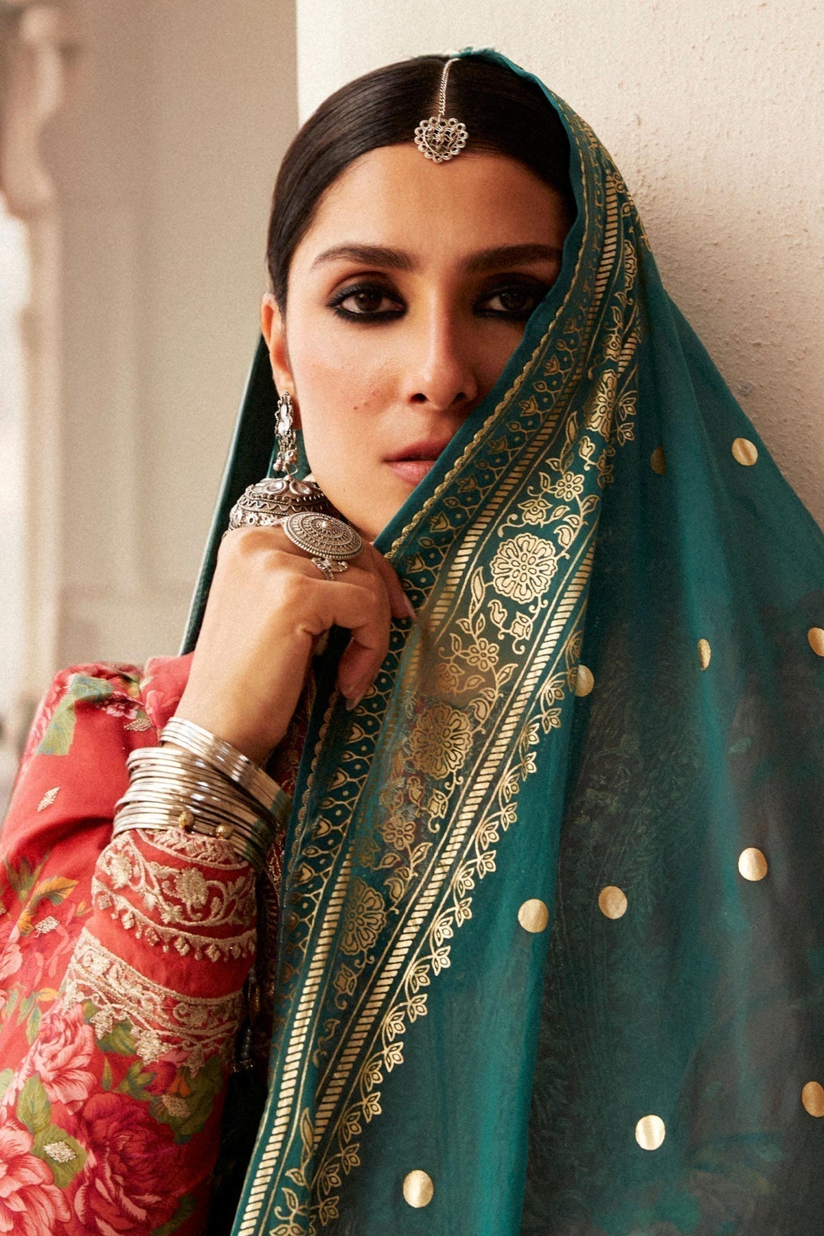 Zara Shahjahan | Luxury Lawn 24 | PHOOL KARI-13B - House of Zarish