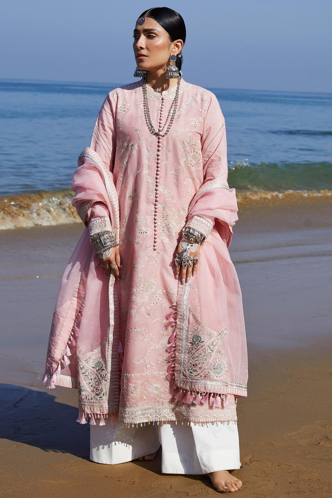 Zara Shahjahan | Luxury Lawn 24 | AMIRA-5A - House of Zarish