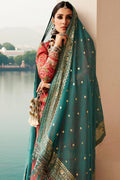 Zara Shahjahan | Luxury Lawn 24 | PHOOL KARI-13B - House of Zarish