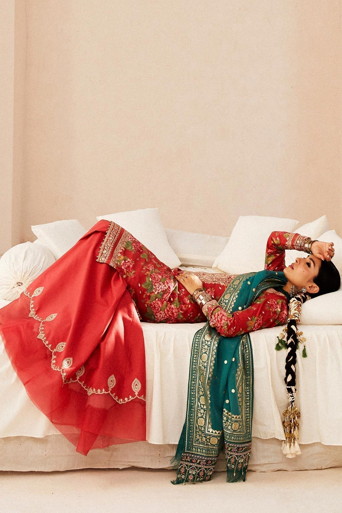Zara Shahjahan | Luxury Lawn 24 | PHOOL KARI-13B - House of Zarish