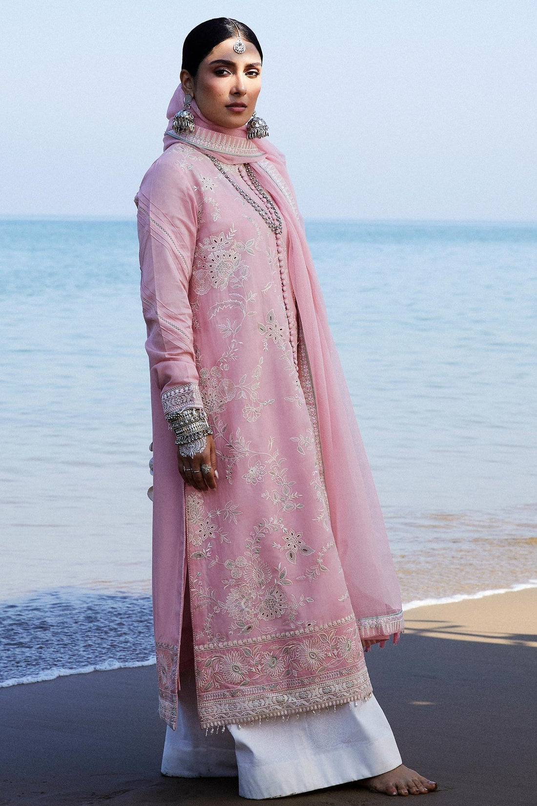 Zara Shahjahan | Luxury Lawn 24 | AMIRA-5A - House of Zarish