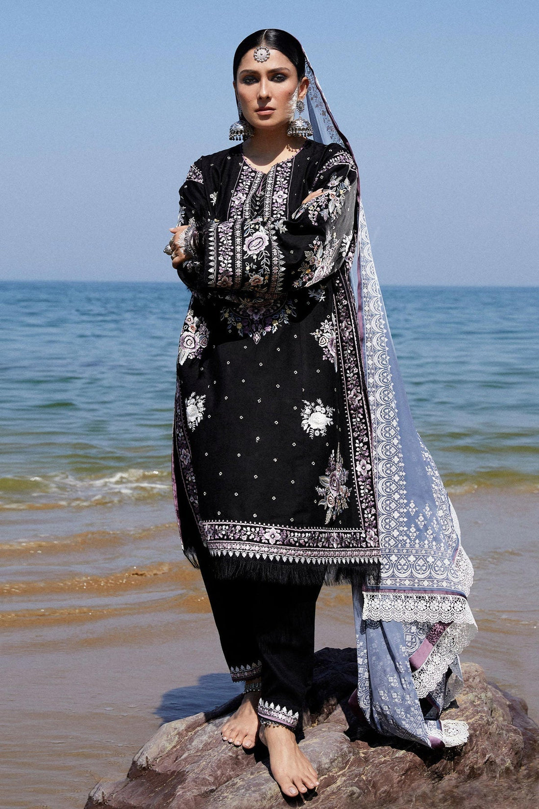 Zara Shahjahan | Luxury Lawn 24 | SIFFA-4B - House of Zarish