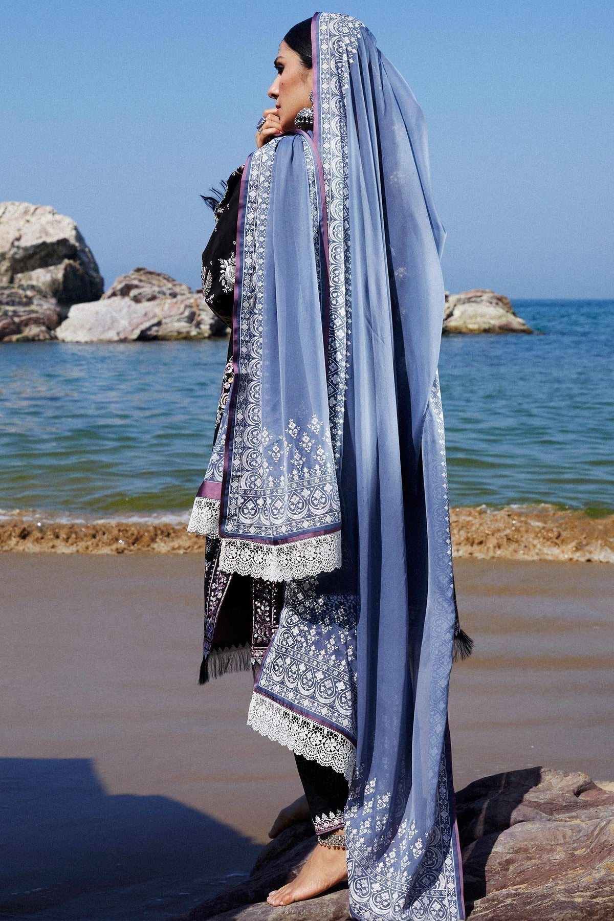 Zara Shahjahan | Luxury Lawn 24 | SIFFA-4B - House of Zarish
