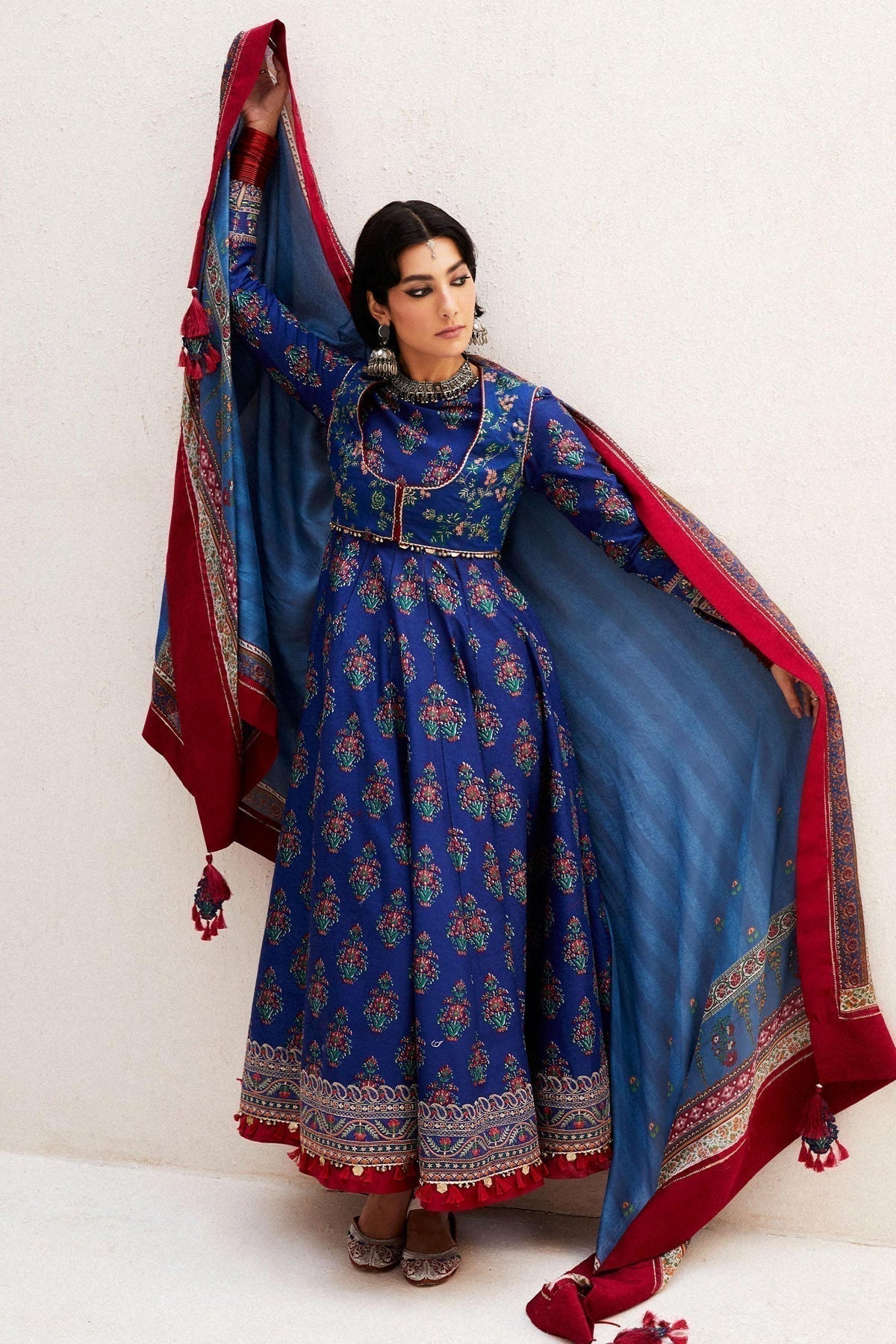 Zara Shahjahan | Luxury Lawn 24 | ANARKALI-11A - House of Zarish