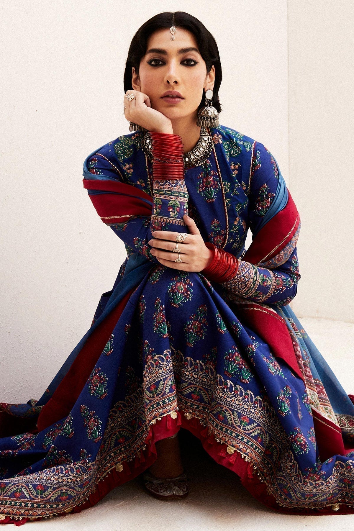 Zara Shahjahan | Luxury Lawn 24 | ANARKALI-11A - House of Zarish