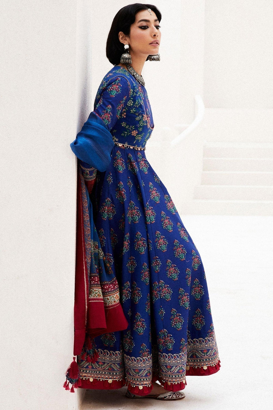 Zara Shahjahan | Luxury Lawn 24 | ANARKALI-11A - House of Zarish